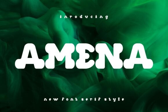 Amena Font Review: A Friendly Display Typeface for Modern Brands