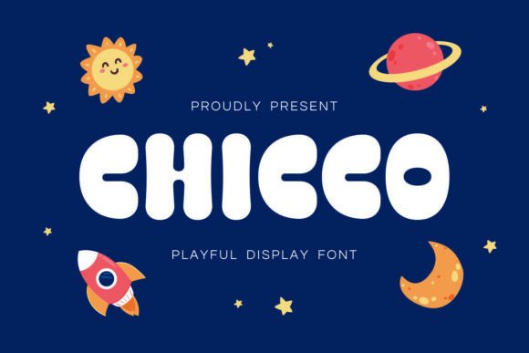 Chicco: A Bold Display Font for Handmade Creators