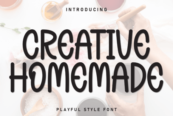 Creative Homemade: The Friendly Display Font for Modern Web Design
