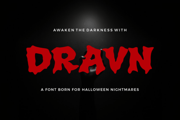 Dravn: The Menacing Display Font for Bold Branding