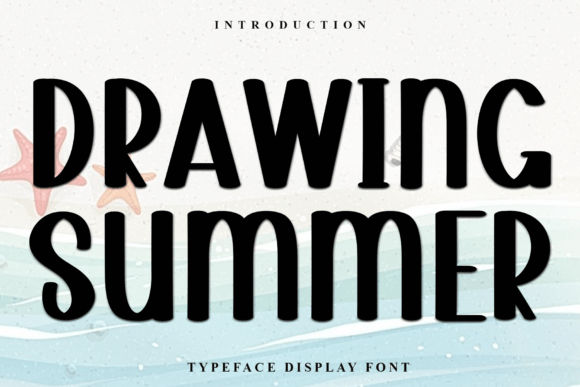 Drawing Summer: The Perfect Handmade Font for Creative Sellers