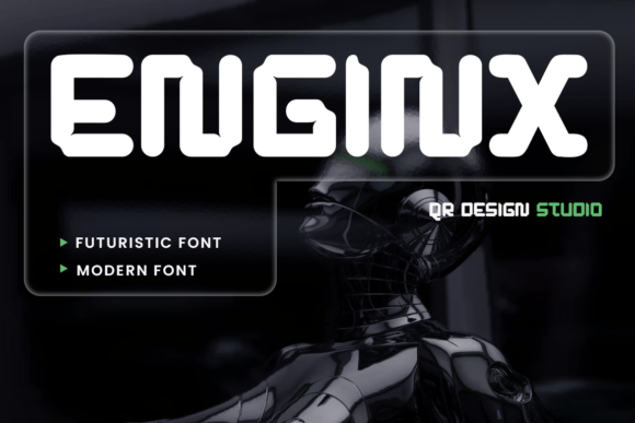 Enginx: The Futuristic Font for Modern Maker Brands