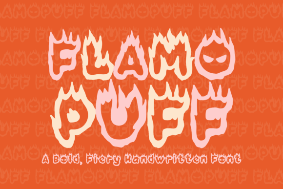 Flamopuff: The Bold Display Font for Memorable Branding