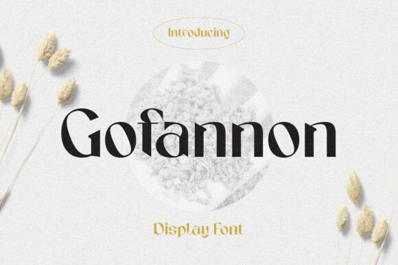 Gofannon: The Premium Serif Font for Elevated Brand Identity