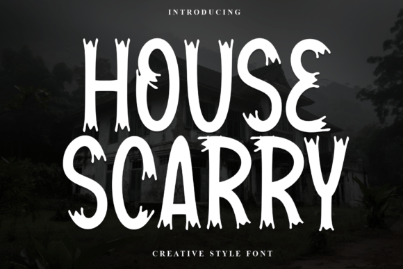 House Scarry: The Perfect Display Font for Handmade Crafts