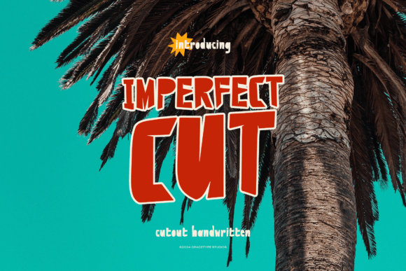 Imperfect Cut: A Bold Display Typeface for Modern Web Design