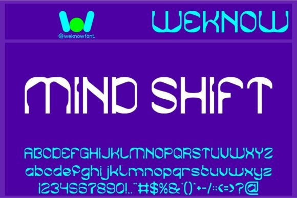 Mind Shift Typeface: The Future-Ready Display Font for Modern Brands