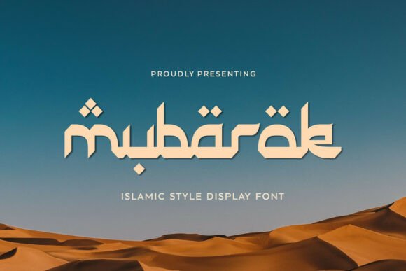 Mubarak: A Modern Display Typeface for Editorial Excellence