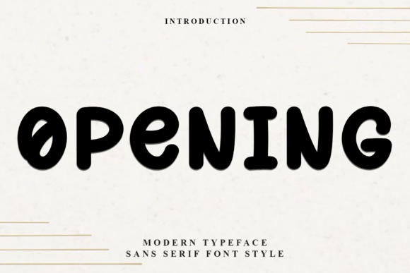 Opening: The Festive Display Font for Holiday Crafters