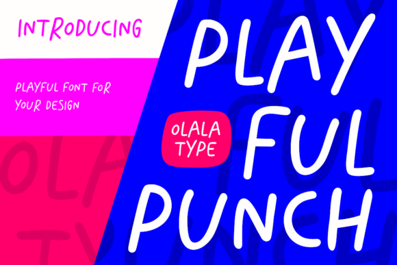 Playful Punch: The Lively Typeface for Creative Makers