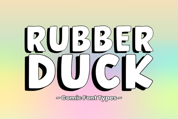 Rubber Duck: The Whimsical Display Font for Memorable Branding