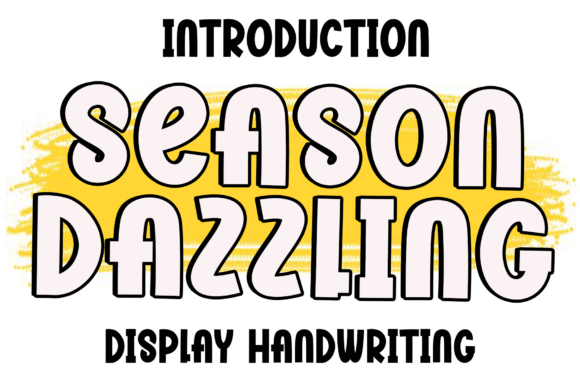 Season Dazzling: The Display Font for Scroll-Stopping Summer Campaigns