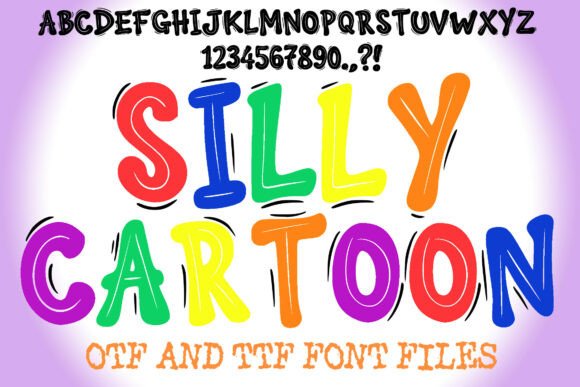 Silly Cartoon: A Unique Typeface for Creative Branding