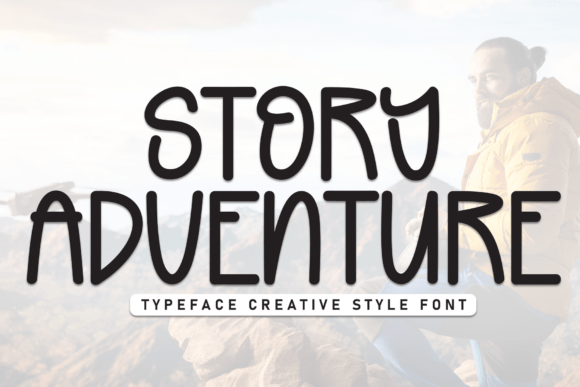 Story Adventure: The Handwritten Display Font for Modern Web Design