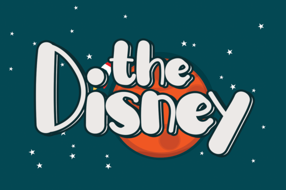 The Disney 1 Typeface for Playful Campaign Headlines
