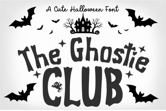 The Ghostie Club: The Spooky-Sweet Display Font for Viral Campaigns