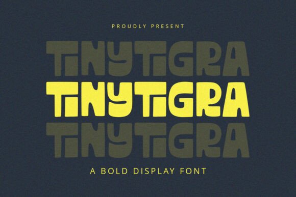 Tinytigra: The Perfect Display Font for Playful Branding Projects