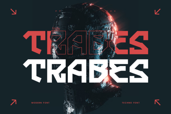 Trabes: The Bold Display Font for Modern Business Branding