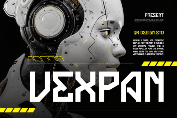 Vexpan: The Modern Display Font for Professional Branding